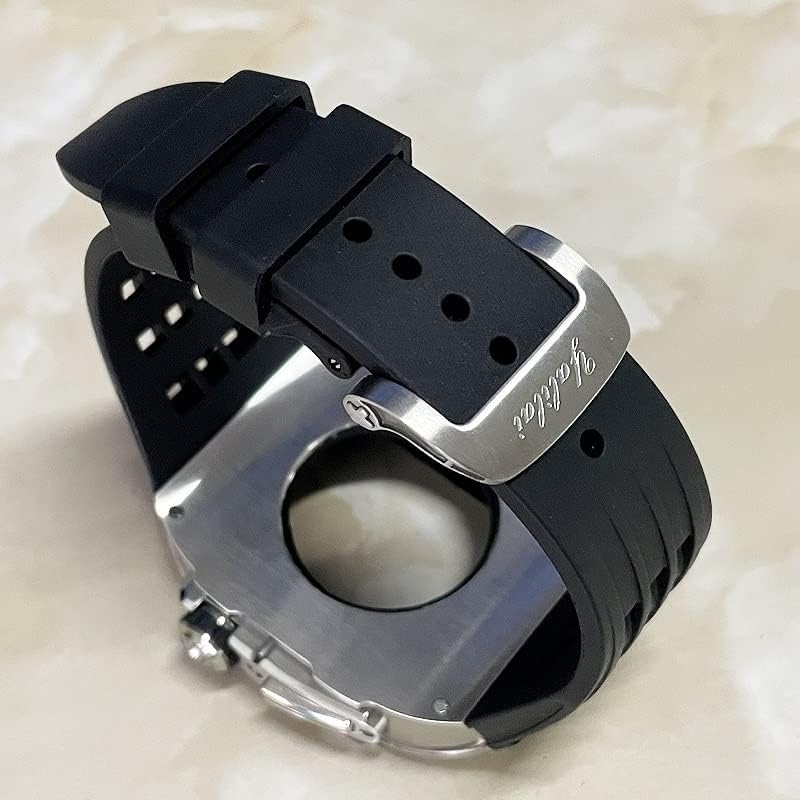 להקת שעון נירוסטה של ​​טקסום עבור רצועת השעון של Apple Watch 44/45 ממ עם Case ， עבור iwatch 8 7 6 SE 5 4 אביזרי