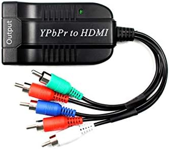 רכיב זכר HDSUNWSTD לממיר HDMI, רכיב 5RCA RGB YPBPR לממיר HDMI תומך ב- 1080p