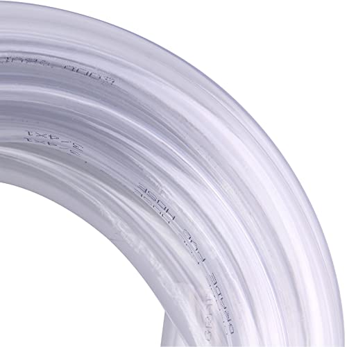 צינורות ויניל PVC צינור PVC ברור 3/4 ID x 1 OD צינור דרגת מזון גמיש פלסטיק 10 רגל