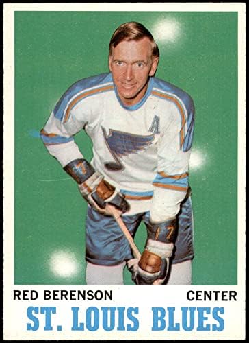 1970 Topps 103 Red Berenson St. Louis Blues NM Blues