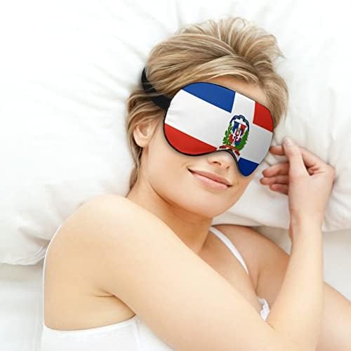 דגל של מסכת עין רכה של דומיניקה כיסוי אפקטיבי הצללה מסכת שינה נוחות עם כיסוי עיניים עם רצועה