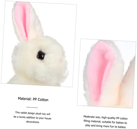 DIDISEAON 1 PC ארנב לבן בובה ילדה מתנות לתינוקות ג'וגטס כריות קטיפה בובת פסח