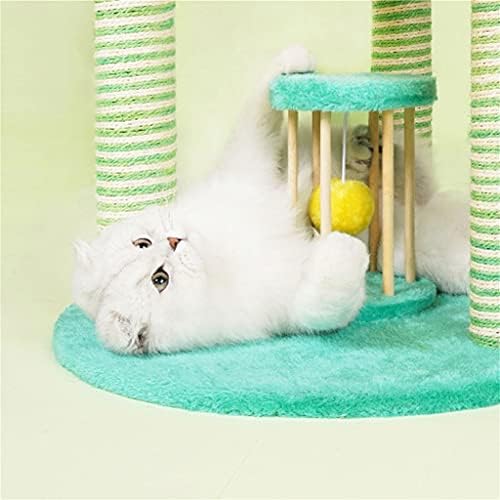 חתול עץ מגדל חתול עץ חתול מגדל דירה חתול גרוד עם סיסל מכוסה גרוד פעילות מרכז חתול דירה חתול טיפוס לעמוד