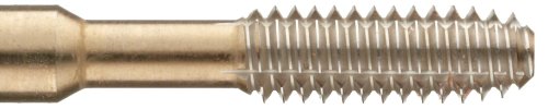 Dormer E064 חוט מתכת אבקת יוצר ברז, גימור תחמוצת זהב, שוק עגול עם קצה מרובע, חממה תחתונה שונה, 12-24 גודל