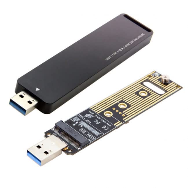 Chenyang USB 3.0 ל- NVME M-KEY M.2 NGFF SSD SSD חיצוני PCBA CONTRET מתאם עם מקרה דיסק פלאש