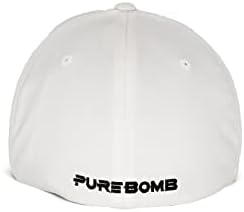 פצצה טהורה - סלייר ציפורי שחור/לבן - כובע גולף מצויד