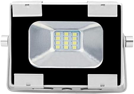 Yuyvhh LED אבטחה אור תנועה חיצונית אורות חיישן 10 חבילה מגניבה לבנה 200W 6000-6500K IP65 מנורת שיטפון