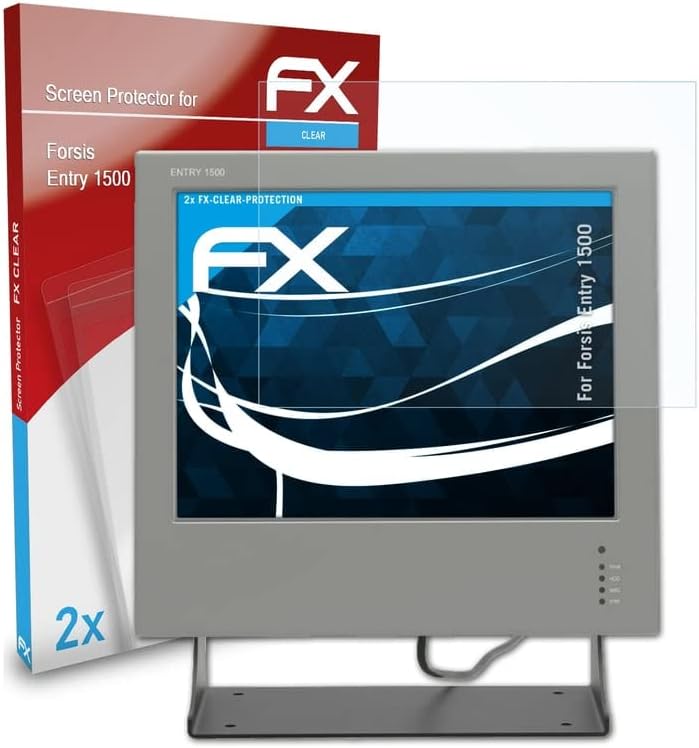 סרט הגנת המסך של Atfolix תואם למגן מסך של Forsis 1500, סרט מגן אולטרה-ברור FX
