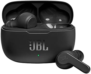 Jbl vibe 200tws אוזניות אלחוטיות אמיתיות - שחור