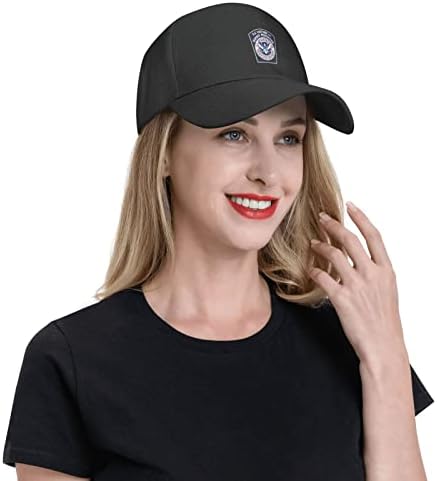 טלאי לייצ'ים של מכס המנהגים והגנת גבולות כובע בייסבול לגברים נשים כובע לשון ברווז מזדמן