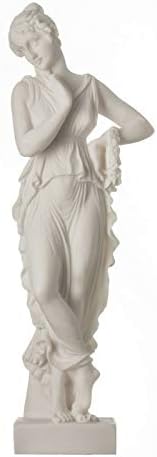 פסלים יוונים יפהפיים אלת פרספונה של פסל הפרחים והצמחייה של העולם התחתון 9.8