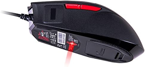 Thermaltake Mo-BKV-WDLGBK-01 TT E-Sports FP Gaming Mouse עם אבטחת טביעות אצבע-שחור