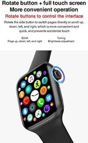X22 Pro Watch Smart Watch, Tracker Tracker 1.75 מסך מגע התואם לאנדרואיד ואייפון טלפון, גשש כושר
