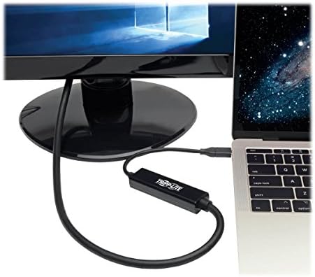 Tripp Lite USB C ל- DisplayPort 4K מתאם כבל רעם 3 תואם, M/M, USB סוג C ל- DP, USB-C, USB Type-C 3 '3ft