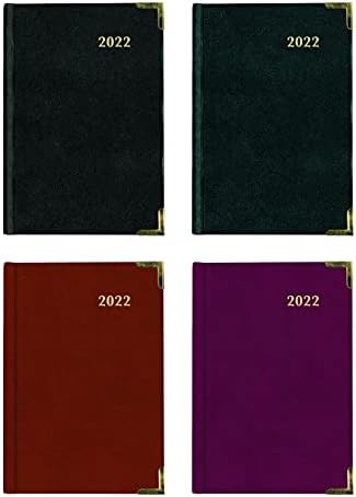 Brownline 2022 מתכנן יומי מנהלי, ספר מינוי, 12 חודשים, ינואר עד דצמבר, כריכה תפור, 7.125 x 4.875, צבעים