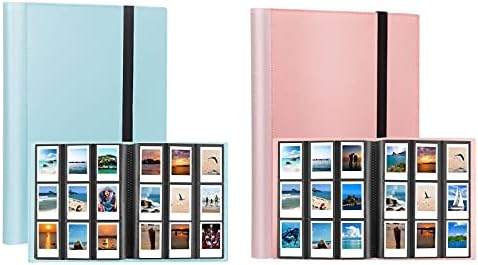 2 חבילות, 432 כיסים אלבום תמונות עבור פוג 'יפילם אינסטקס מיני מצלמה, פולארויד מצלמה, עבור פוג' יפילם