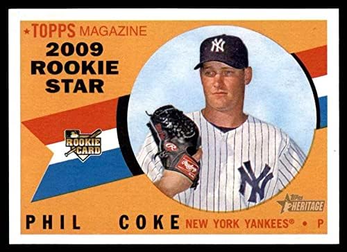 2009 Topps 134 Phil Coke New York Yankees NM/MT Yankees