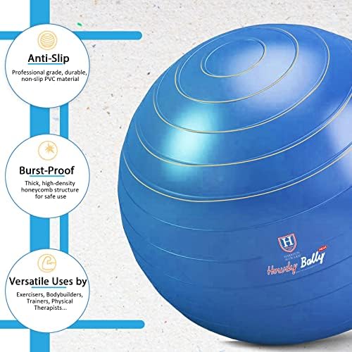 האריסון האוורד כדור תרגיל כדור יוגה כדור, אנטי פרץ ולא החלקה, כיסא כדור יציבות בהריון, לידה, טיפול, איזון,