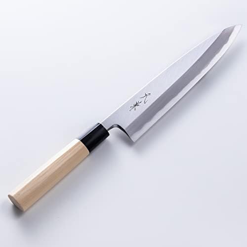 מוטוקנה מיורושי דבה בוצ ' ו 180 ממ, פירות ים סכין עבור יד ימין עם מקרה עץ