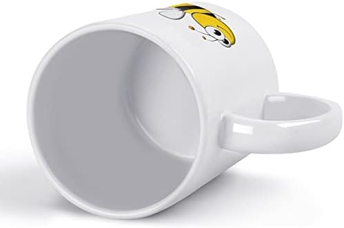 קריקטורה דבורה הדפסת ספל קפה כוס קרמיקה תה כוס מצחיק מתנה עבור משרד בית נשים גברים 11 עוז