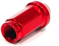 כוונון ח46 אלומיניום מזויף אדום 46 ממ ארוך פתוח הסתיים אגוזי נעל 12 על 1.5 מתאים לקסוס אקורה הונדה