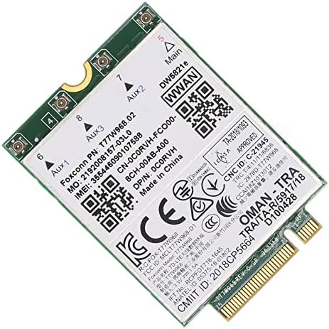 DW5821E 3G/4G/5G כרטיס אלחוטי, כרטיס WIFI מתאם רשת, עבור PCI Express M.2 מפרט 3042 סוג מפתח .B משבצת,