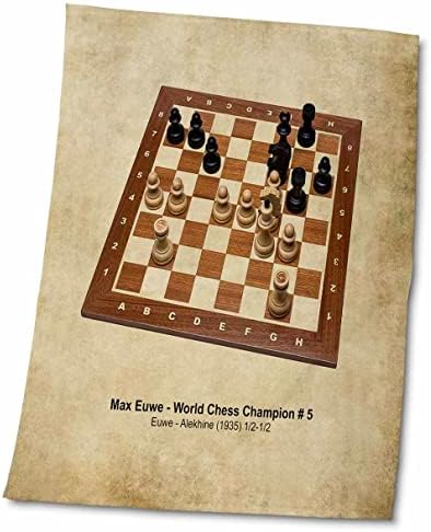 אלופת שחמט עולמית 3DROSE מספר חמש EUWE - מגבות