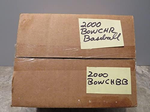 2000 Bowman Chrome Baseball 6 Box Factory Partory Case Mint אטום