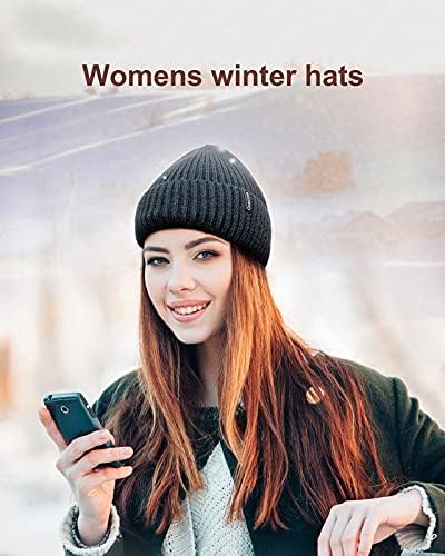אוקטומה כפת כובע לגברים נשים חם חורף לסרוג באזיקים כפה רך חם סקי כובעי יוניסקס