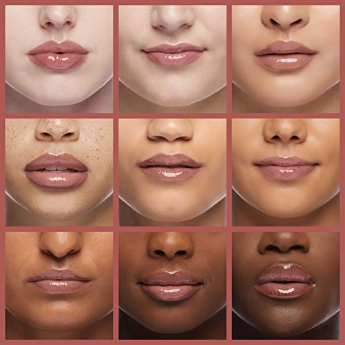 ג ' ולפ זה באלם: שפתון כהה + צבע שפתיים הניתן לבנייה-עירום קשמיר - גימור מבריק טבעי-לחות ויטמין ליבה-טבעוני