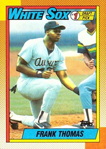 1990 טופס בייסבול 414 כרטיס טירון של פרנק תומאס
