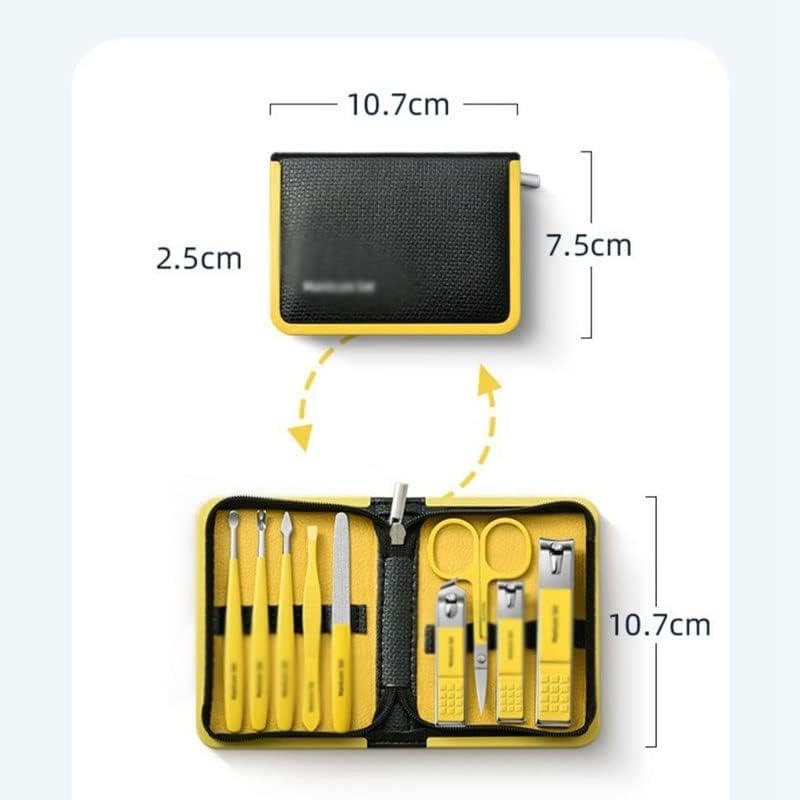 מספריים ניידים מספריים ניידים סט מניקור ערכת פדיקור ערכת נירוסטה נירוסטה קוצץ ציפורניים כלי טיטון נסיעות