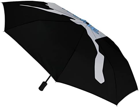 אלסקה - מפת מתאר מטריית נסיעות ביתית אטומה לרוח 3 קפלים מטרייה מתקפלת אוטומטית לגברים נשים