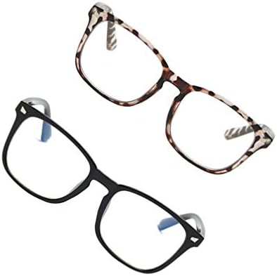 טנדיקוקו ילדים משקפיים 2 יחידות כחול אור חסימת משקפיים מסגרת בציר יוניסקס משקפי מחשב משקפיים מסגרת