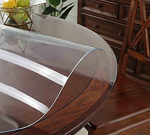 פרקלה עגולה עגולה מפלסטיק שולחן שולחן שולחן מגן ריהוט עיגול כיסוי ויניל עמיד למים PVC עמיד חום