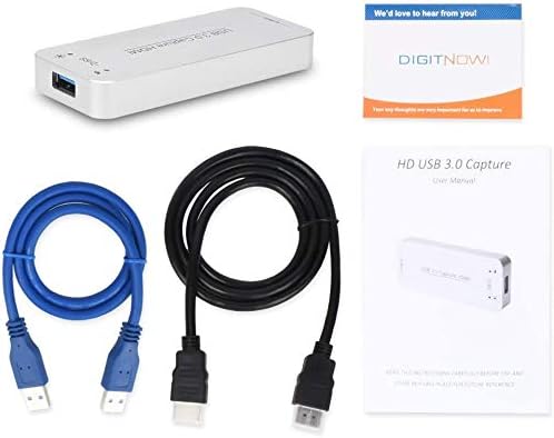 כרטיס לכידת וידאו, HDMI ל- USB 3.0 לכידת כרטיס, מכשיר דונגל לכידת וידאו אנלוגי, Full HD 1080P