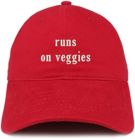 טרנדי הלבשה חנות פועל על ירקות רקום כותנה אבא כובע