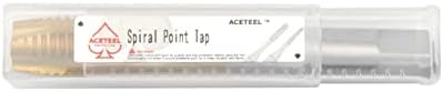 Aceteel M7 x 0.75 ברז נקודת ספירלה מצופה טיטניום, חוט נקודת ספירלה מצופה HSS PIN TER TAP M7 x 0.75