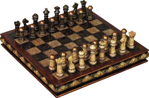 DECO 79 סט שחמט של פולסטון, 10 אינץ 'על 3 אינץ'
