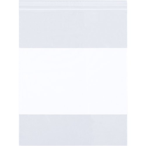 בלוק לבן לשחזור 4 מילולי שקיות פולי, 18 x 20, ברור, 250/מקרה