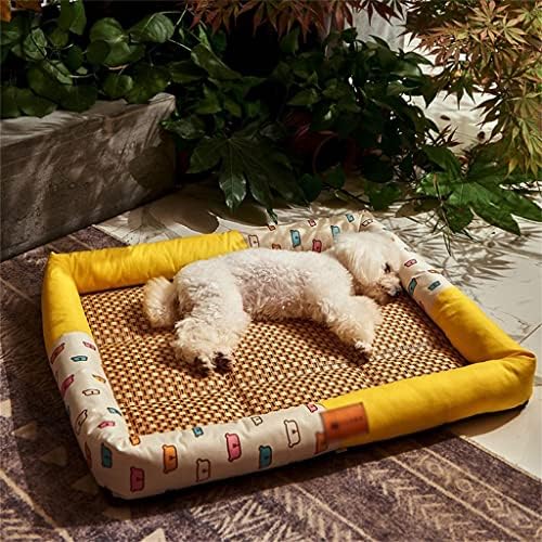 WXBDD GUPPY DEN ארבע עונות כלב חיות מחמד אוניברסלי שינה מחצלת מחצלת מיטה קטנה מיטה קטנה קיץ