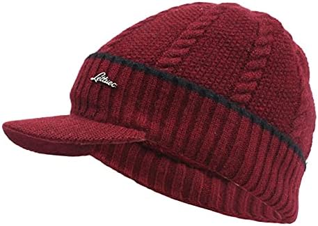 גברים נשים לסרוג כפת כובע לסרוג צמר בסוודרים כובע כובע חם הבוהן ספורט מעובה בייסבול כובעי לדעוך כדי