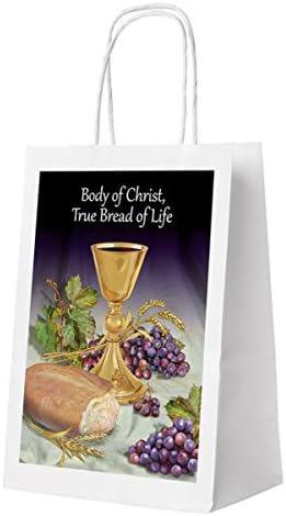 גוף של ישו ראשית הקודש מתנת שקיות, 9 אינץ, חבילה של 4