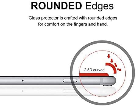 סופרשילדז מיועד לאייפון 6 של אפל ואייפון 6 מגן מסך זכוכית מחוסמת עם אנטי שריטות, ללא בועות