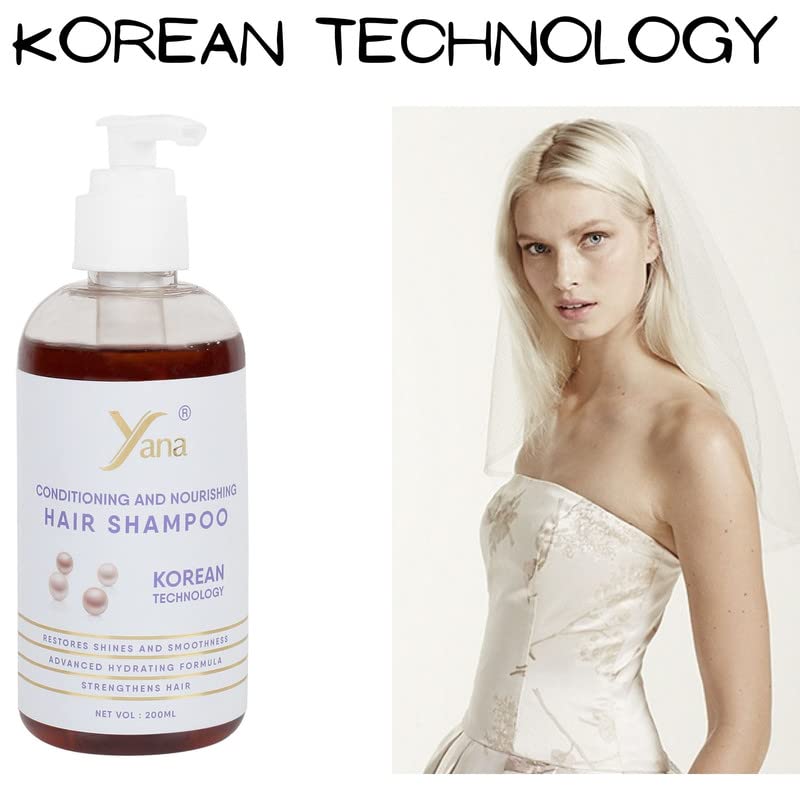 שמפו שיער של יאנה עם טכנולוגיה קוריאנית שיער שיער סתיו שמפו הגנה