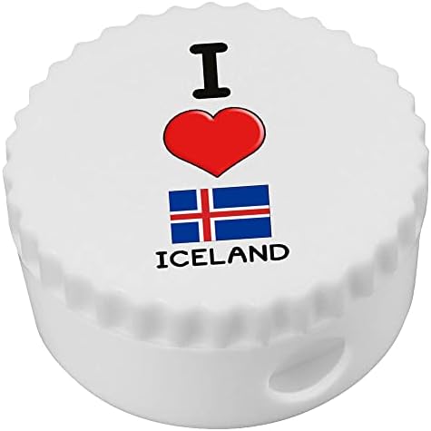 Azeeda 'אני אוהב איסלנד' מחדד עיפרון קומפקטי