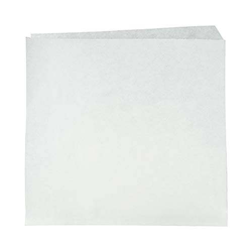 אריזה עמידה שרוול לבן פתוח כפול, 7 x 6.75