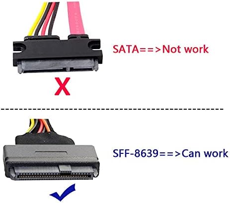 Xiwai pci-e 3.0 x4 ליין ל- U.2 U2 ערכת SFF-8639 מתאם מארח עבור לוח האם של אינטל ו- 750 NVME PCIE SSD