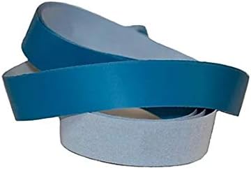 2x72 ליטוש מיקרון כחול ליטוש מלטש עם חגורות מלטשות עם גיבוי מיילר גמיש במיוחד, חגורות חצץ עדינות במיוחד