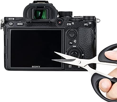 Kiorafoto אנטי-סחרחורת מזג מזג מגן על מסך מצלמה עבור Canon EOS R3 R5 C R5C EOS R5 הגנה על מסך